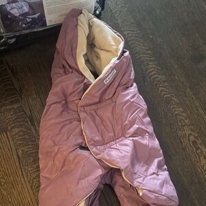 7 am enfant nido car seat wrap Plush Kids Sleep Sack in Mauve by [Brand]